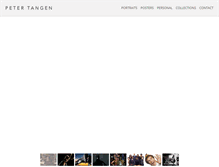 Tablet Screenshot of petertangen.com